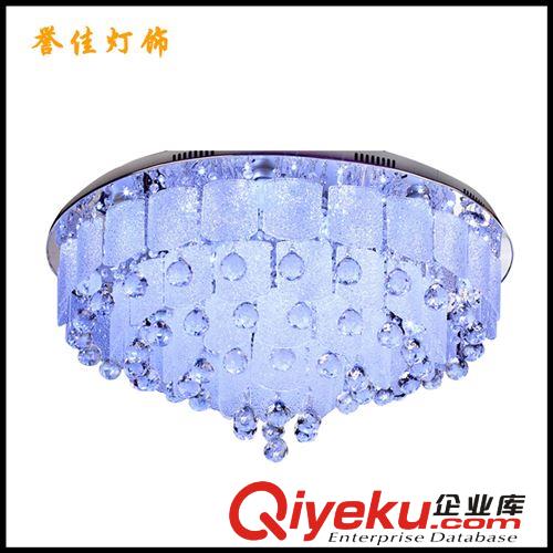批發 現代簡約圓形led客廳水晶燈 新款現代臥室水晶燈