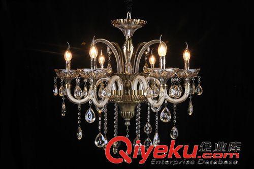 新品促銷歐式蠟燈水晶吊燈客廳燈餐廳臥室吸頂燈中山燈具燈飾原始圖片2