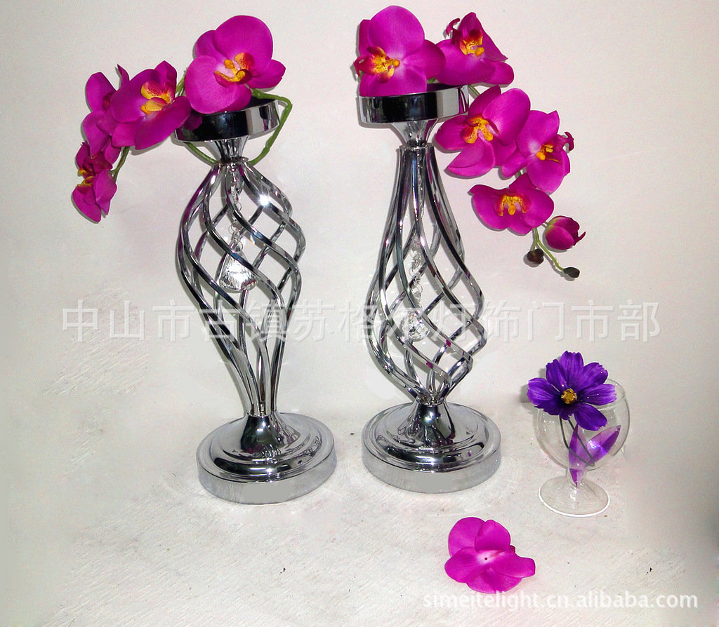 玻璃燭臺 燭臺蘇北 燭臺 鐵藝燭臺 創(chuàng)意燭臺 水晶燭臺 婚慶燭臺原始圖片3