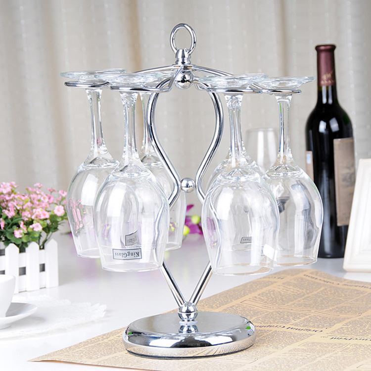 酒店用品 紅酒杯架 時(shí)尚吧臺(tái)倒掛酒杯架 婚慶酒桌杯架  2014新款原始圖片3