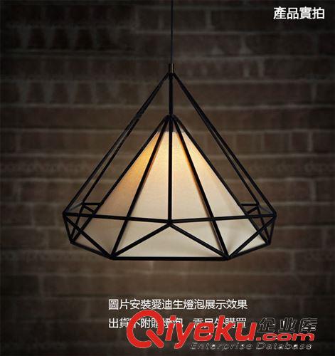 【沃倫】設計師的燈 Kevinrei 現代簡約美式鉆石鐵藝鳥籠吊燈