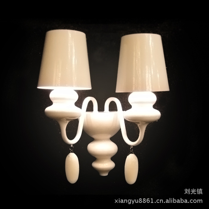 白色簡(jiǎn)約現(xiàn)代創(chuàng)意客廳餐廳書(shū)房別墅酒店會(huì)所大氣蠟燭水晶吊燈
