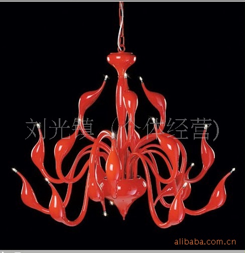 新古典后現(xiàn)代水晶吊燈藝術(shù)天鵝燈客廳燈餐廳燈臥室燈具工程燈飾原始圖片3