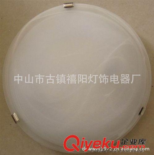 廠家供應CE標準機壓玻璃吸頂燈白云彩 吸頂燈、半圓玻璃壁燈原始圖片2
