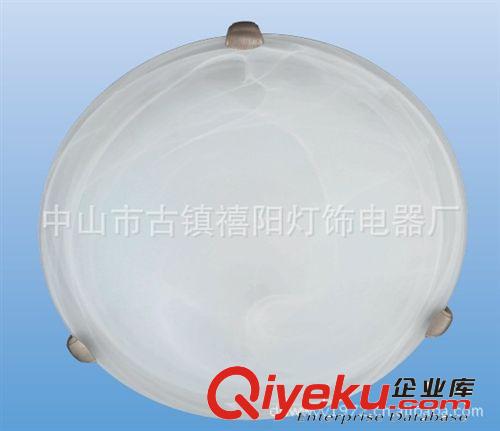 廠家供應CE標準機壓玻璃吸頂燈白云彩 吸頂燈、半圓玻璃壁燈原始圖片3