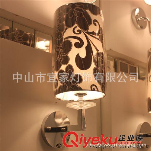 供應W062-1宜家廠家直銷現代歐式酒店壁燈 簡約會所KTV水晶壁燈