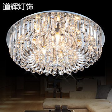 鶴軒 gd奢華酒店客廳燈水晶燈圓吸頂燈燈具燈飾廠家批發原始圖片3