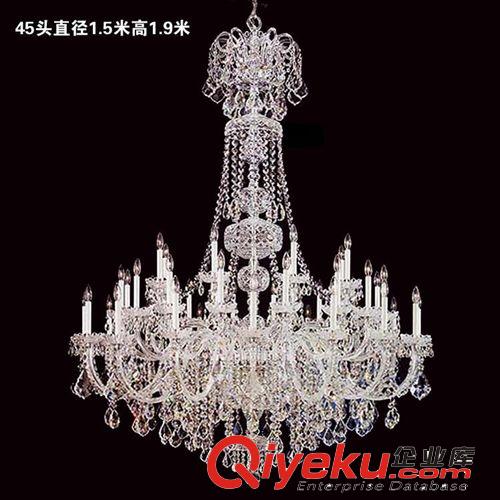 大客廳臥室餐廳燈酒店大堂商場大廳展廳燈水晶吊燈歐式燈古鎮(zhèn)批發(fā)原始圖片3