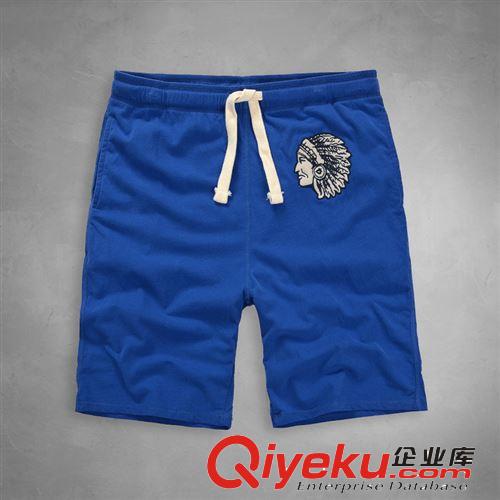 夏裝新款男裝歐美中褲潮男衛(wèi)褲 五分褲直筒時尚潮流款男中褲原始圖片3