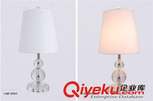 新品tj包郵金屬鍍鉻水晶球臺燈酒店KTV娛樂會所臥室gd臺燈原始圖片3