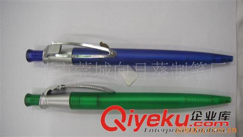 供應塑料圓珠筆廣告筆 金屬掛鉤廣告筆 廠家直銷 莞城禮品公司原始圖片3