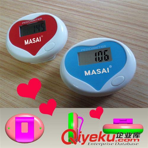 供應(yīng)新款心形計(jì)步器 情人節(jié)促銷贈(zèng)品 銀行廣告禮品 MASAI品牌原始圖片3