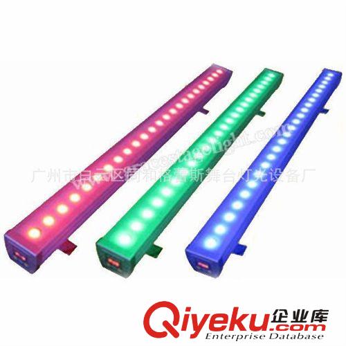 廠家直銷 戶外建筑染色燈具 24顆三合一LED洗墻燈 婚慶舞臺燈光原始圖片2