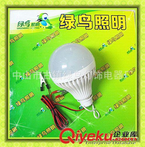 12W夜市低壓電瓶12VLED球泡燈 DC12伏塑料球泡12W 電瓶led球泡燈原始圖片3