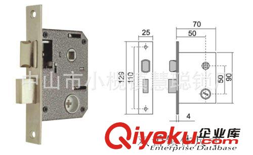 慧聰室內(nèi)機(jī)械門鎖FD8320H,金色，中山執(zhí)手鎖小欖鎖具