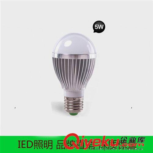 【IED照明】E27 LED銀色圓泡 金色圓泡水晶燈專用LED光源5W