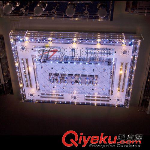 LED水晶燈批發 LED燈 長方形客廳燈LED吸頂燈 平板燈MD12063原始圖片2