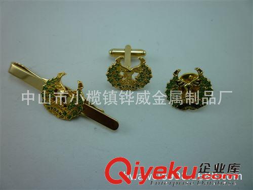 【價格特優(yōu)】烤漆工藝 服裝標(biāo)牌 袖扣 領(lǐng)帶夾 箱包服飾金屬配件