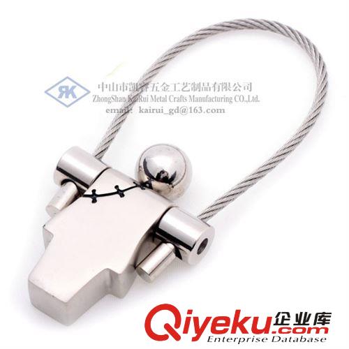汽車鑰匙扣鑰匙扣 金屬鑰匙扣 鋼絲鑰匙扣 鑰匙扣合金原始圖片3