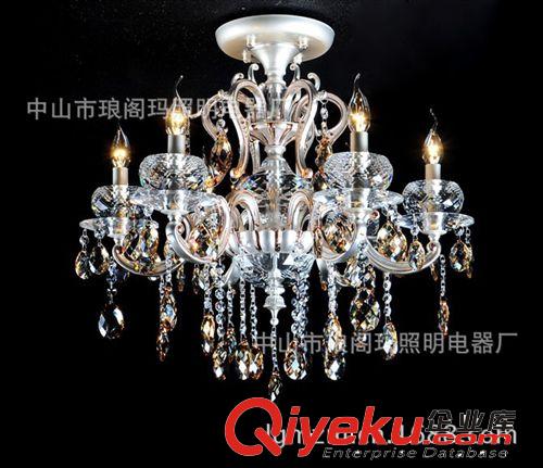 吊燈 水晶燈 支形吊燈 酒店工程燈 gd水晶燈 K9水晶燈 外貿(mào)品原始圖片2