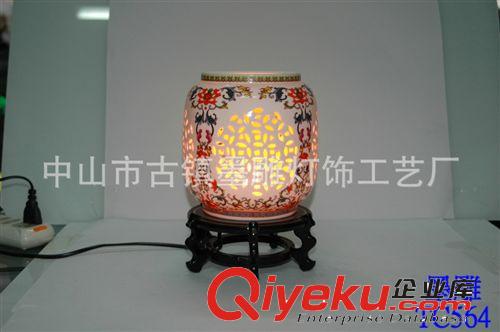 廠家直銷(xiāo)供應(yīng)熱銷(xiāo)精品陶瓷臺(tái)燈燈（圖）