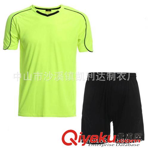 品牌 短袖足球服套裝 訓(xùn)練隊(duì)服套裝 專業(yè)定制球衣 男 貼牌生產(chǎn)