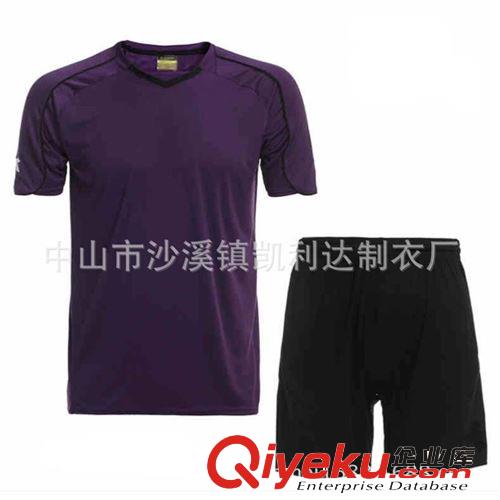 品牌 短袖足球服套裝 訓(xùn)練隊(duì)服套裝 專業(yè)定制球衣 男 貼牌生產(chǎn)