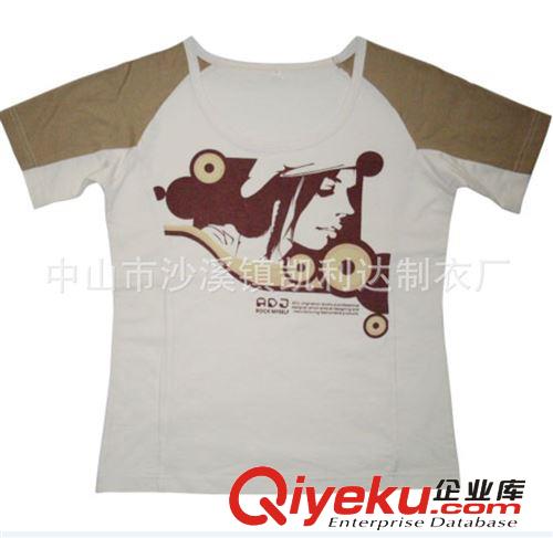 廠家專業(yè)供應(yīng)外貿(mào)出口新款女式T恤圓領(lǐng)t恤 質(zhì)量保證 價格從優(yōu)原始圖片3