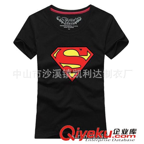 多色可選 圓領(lǐng)美劇科幻superman超人男士短袖T恤上衣潮流男裝