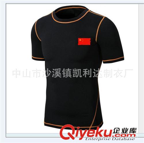 工廠專業(yè)供應(yīng)gd錦綸萊卡四針六線gd運動潛水服運動系列服裝