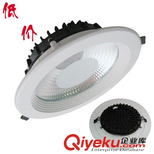LED筒燈外殼配件 壓鑄鋁COB筒燈外殼6寸20W  LED筒燈COB外殼原始圖片2