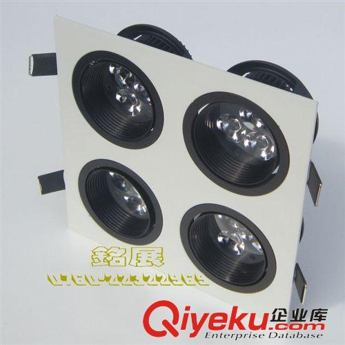 高品質(zhì)3W方形調(diào)萬向角度天花燈 射燈配件 【中山銘展燈配廠】