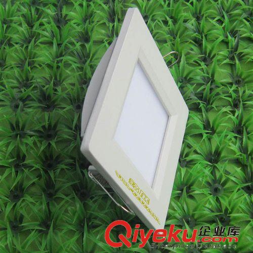 廠家供應LED面板燈外殼 6W超簿面板燈套件 方形面板燈3014貼片