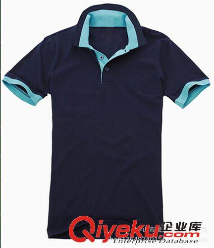 中山服裝廠家定做供應夏季短袖翻領T恤工作服 廣告衫宣傳服印logo原始圖片2