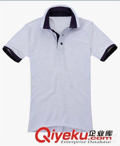 中山服裝廠家定做供應夏季短袖翻領T恤工作服 廣告衫宣傳服印logo原始圖片3