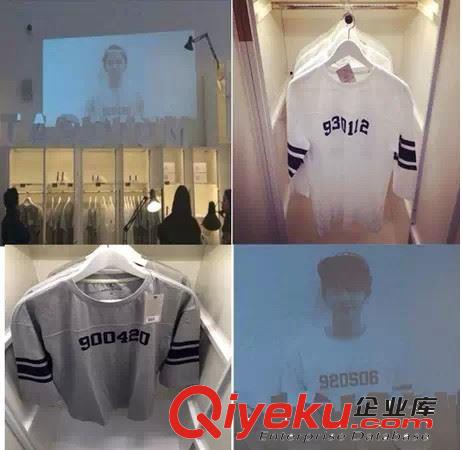 EXO 拼皮袖衛衣 東方神起 權志龍 男女同款衛衣 速賣通淘寶爆款