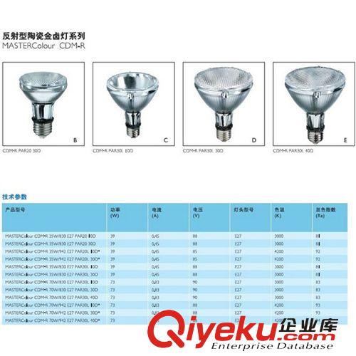 飛利浦總代理 廠(chǎng)家tg CDM-R 35W/830 安全有保障 發(fā)貨快速原始圖片3