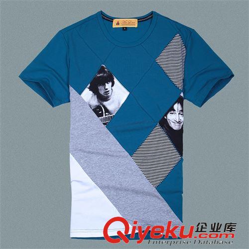 【廠家定做】男式新款t恤衫 外貿(mào)運動服裝 承接訂單生產(chǎn)原始圖片3