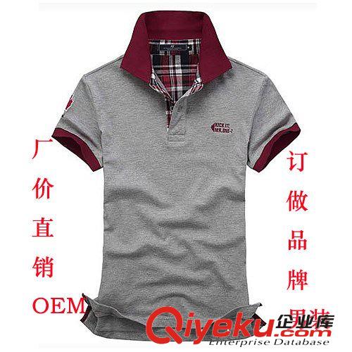 [廠價(jià)定做]定制運(yùn)動(dòng)品牌T恤 POLO衫 男式POLO衫 外貿(mào)全棉POLO衫原始圖片2