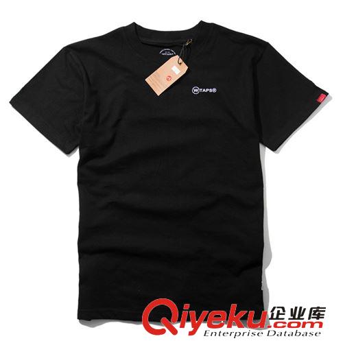 2014款 潮牌時尚圓桶無縫 余文樂著用小W潮流百搭男款短T批發原始圖片2