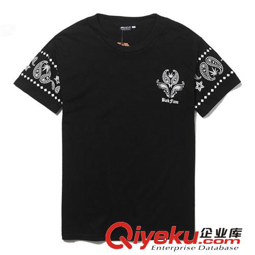 2014新款夏裝潮牌男裝爆爛娘系列 腰果花印花短袖t恤 男裝tee批發原始圖片2
