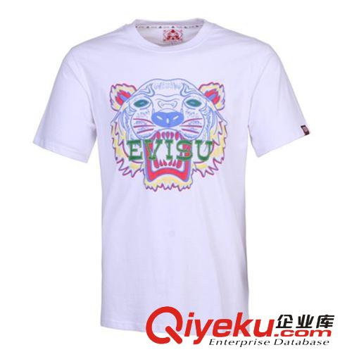 2014新款福神T恤短袖聯(lián)名合作復(fù)古印花圓領(lǐng)短袖男T恤廠家直批