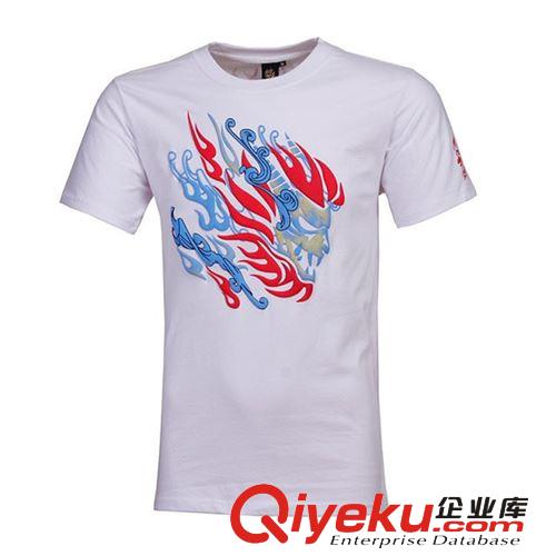 2014新款夏裝時(shí)尚潮牌雙魔頭男裝嘻哈街舞短袖T桖打底衫男批發(fā)