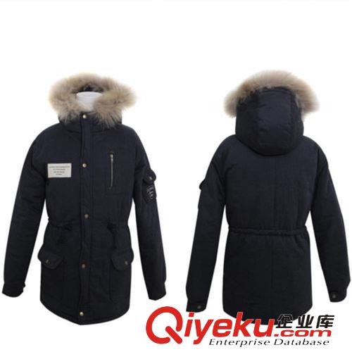 2014新款保暖連帽棉衣男士冬裝外套加厚 棉服男韓版冬季棉襖批發原始圖片3