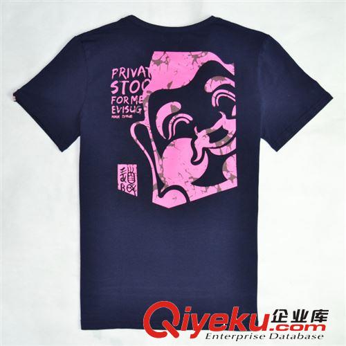 2014夏新款陳冠希潮牌男裝　福神時(shí)尚 余文樂男士短袖T恤男批發(fā)原始圖片2