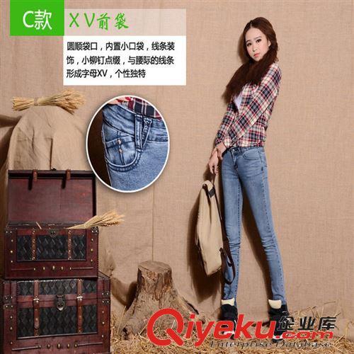 新款韓版女式牛仔褲中腰大碼休閑牛仔短褲燈籠褲女褲哈倫短褲批發(fā)
