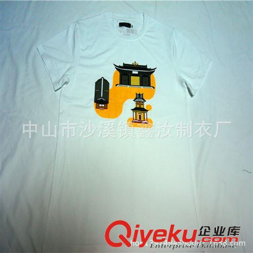 廠家專業(yè)定制外貿空白圓領T恤 訂做夏季短袖套頭文化衫 廣告衫原始圖片3