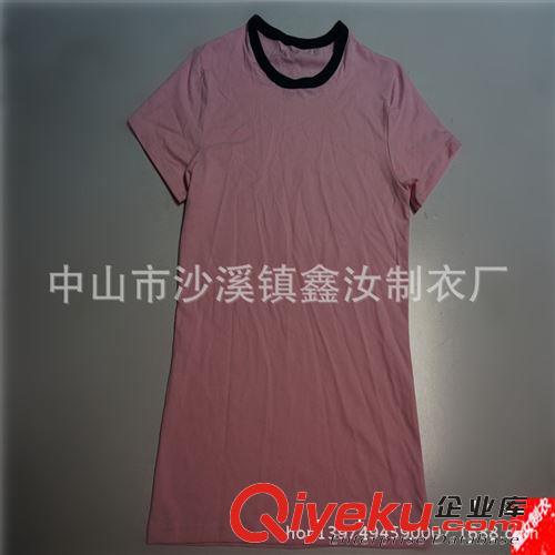 廠家定制拉架棉男式短袖體恤 訂做時(shí)尚空白廣告衫 文化衫圓領(lǐng)T恤原始圖片3