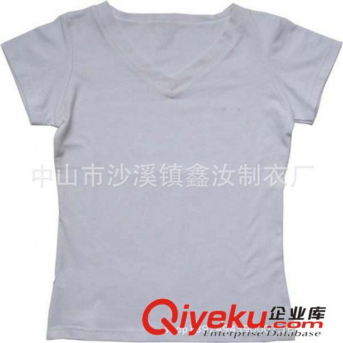 服裝工廠定制女式圓領T恤 訂做外貿(mào)比馬棉 人棉 竹節(jié)棉時尚gd衫
