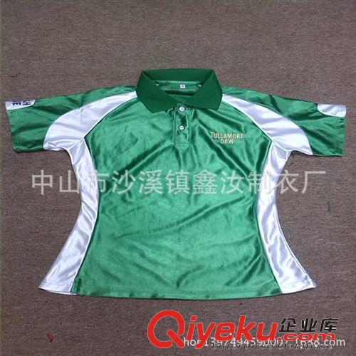 定做女裝亮光球衣拼色 訂制收腰運(yùn)動(dòng)吸濕排汗polo承接外貿(mào)單加工原始圖片2